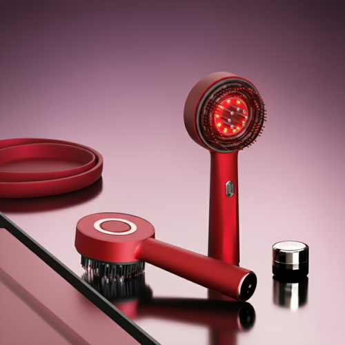 TrichoWave™ Hair and scalp massager with LED  technology