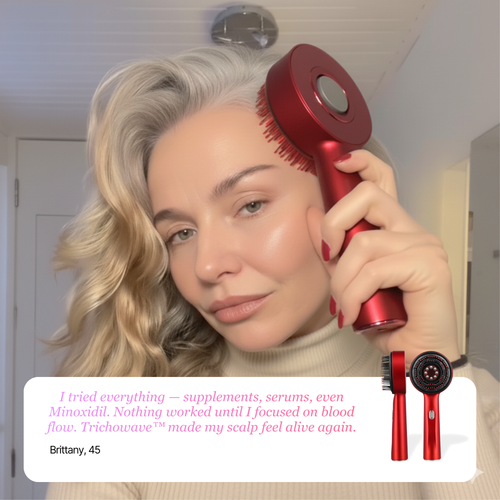 TrichoWave™ Hair and scalp massager with LED  technology