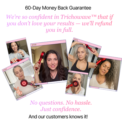 TrichoWave™ Hair and scalp massager with LED  technology